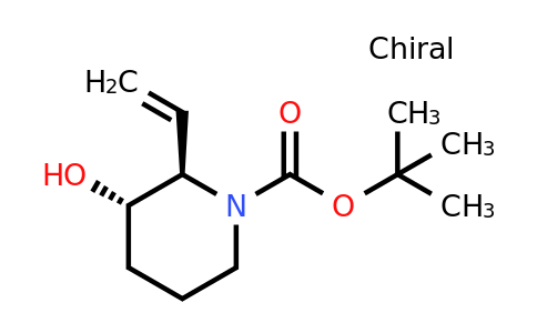 CAS 1779500-77-4 | tert-butyl (2R,3S)-3-hydroxy-2-vinyl-piperidine-1-carboxylate