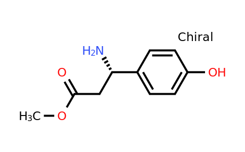 CAS 177966-65-3 | (S)-Methyl 3-amino-3-(4-hydroxyphenyl)propanoate