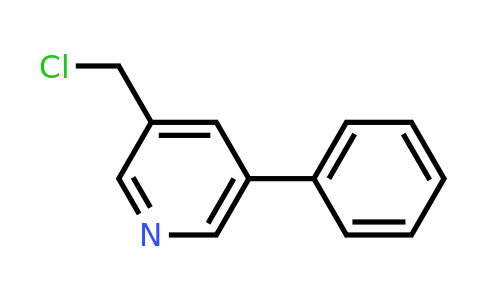CAS 177976-31-7 | 3-(Chloromethyl)-5-phenylpyridine