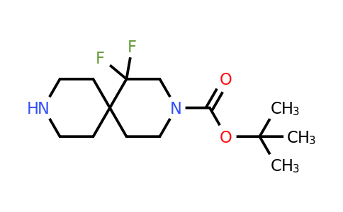 CAS 1779790-19-0 | tert-butyl 1,1-difluoro-3,9-diazaspiro[5.5]undecane-3-carboxylate