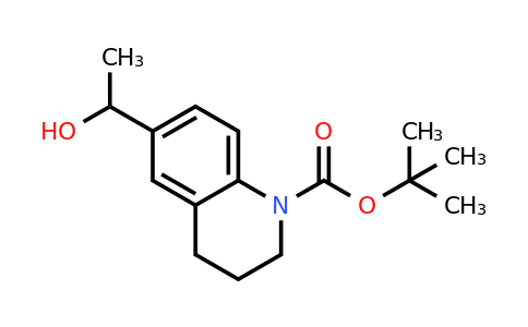 CAS 1779807-75-8 | tert-butyl 6-(1-hydroxyethyl)-3,4-dihydro-2H-quinoline-1-carboxylate