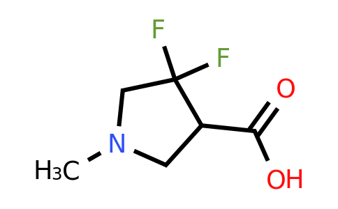 CAS 1779842-14-6 | 4,4-difluoro-1-methylpyrrolidine-3-carboxylic acid