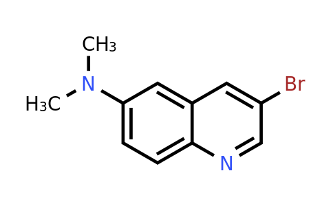CAS 1779859-11-8 | 3-Bromo-N,N-dimethylquinolin-6-amine