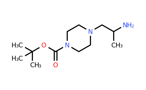 CAS 1779927-90-0 | 4-(2-Amino-propyl)-piperazine-1-carboxylic acid tert-butyl ester