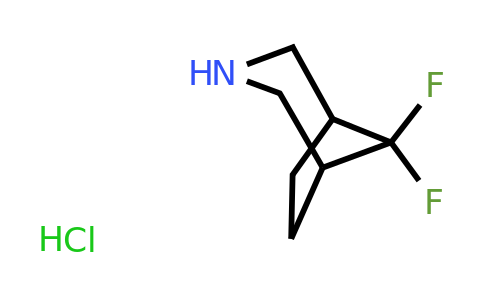 CAS 1779942-70-9 | 8,8-difluoro-3-azabicyclo[3.2.1]octane hydrochloride