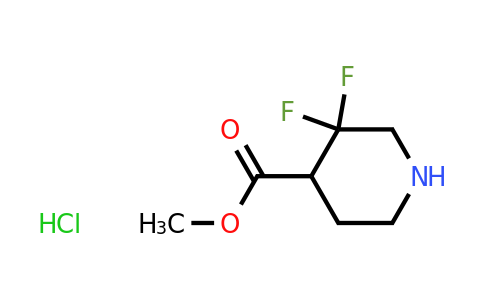 CAS 1779974-06-9 | methyl 3,3-difluoropiperidine-4-carboxylate;hydrochloride