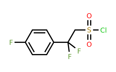 CAS 1780002-88-1 | 2,2-Difluoro-2-(4-fluorophenyl)ethane-1-sulfonyl chloride