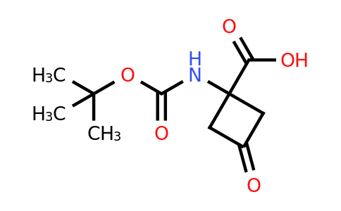 CAS 1780105-40-9 | 1-(tert-butoxycarbonylamino)-3-oxo-cyclobutanecarboxylic acid