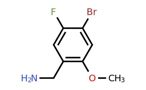 CAS 1780208-92-5 | (4-bromo-5-fluoro-2-methoxyphenyl)methanamine