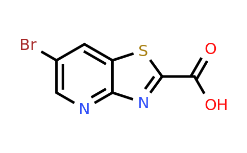 CAS 1780212-82-9 | 6-bromo-[1,3]thiazolo[4,5-b]pyridine-2-carboxylic acid