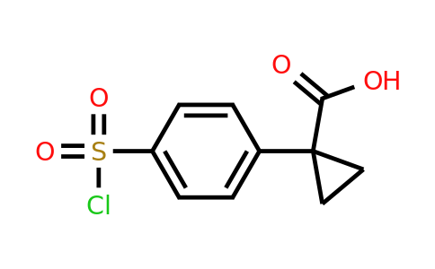 CAS 1780234-78-7 | 1-[4-(chlorosulfonyl)phenyl]cyclopropane-1-carboxylic acid