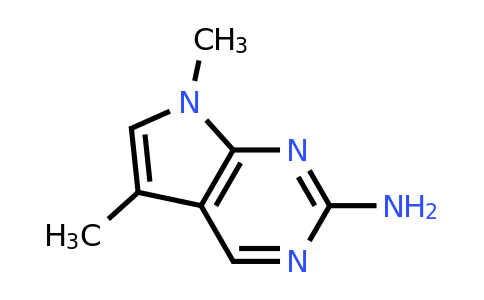 CAS 1780240-53-0 | 5,7-dimethyl-7H-pyrrolo[2,3-d]pyrimidin-2-amine