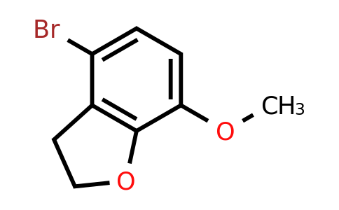 CAS 1780291-55-5 | 4-bromo-7-methoxy-2,3-dihydro-1-benzofuran