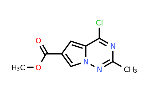 CAS 1780293-88-0 | methyl 4-chloro-2-methylpyrrolo[2,1-f][1,2,4]triazine-6-carboxylate
