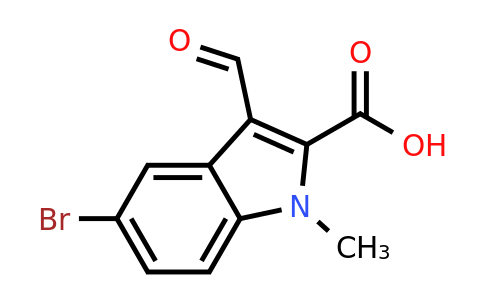CAS 1780325-79-2 | 5-bromo-3-formyl-1-methyl-1H-indole-2-carboxylic acid
