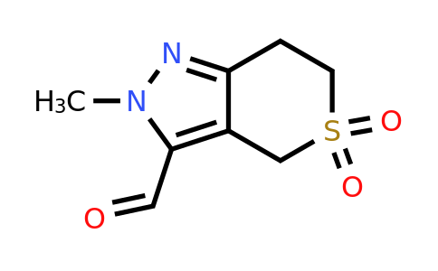 CAS 1780437-11-7 | 2-Methyl-5,5-dioxo-2H,4H,6H,7H-5lambda6-thiopyrano[4,3-c]pyrazole-3-carbaldehyde