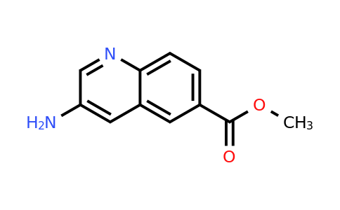 CAS 1780509-06-9 | Methyl 3-aminoquinoline-6-carboxylate