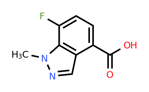 CAS 1780632-73-6 | 7-fluoro-1-methyl-1H-indazole-4-carboxylic acid