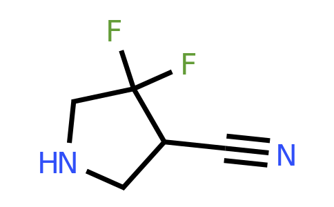 CAS 1780714-82-0 | 4,4-difluoropyrrolidine-3-carbonitrile