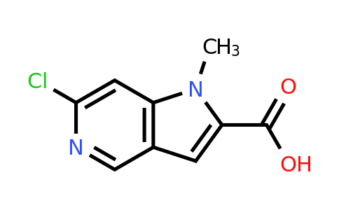CAS 1780720-24-2 | 6-chloro-1-methyl-1H-pyrrolo[3,2-c]pyridine-2-carboxylic acid