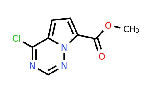CAS 1780770-93-5 | methyl 4-chloropyrrolo[2,1-f][1,2,4]triazine-7-carboxylate