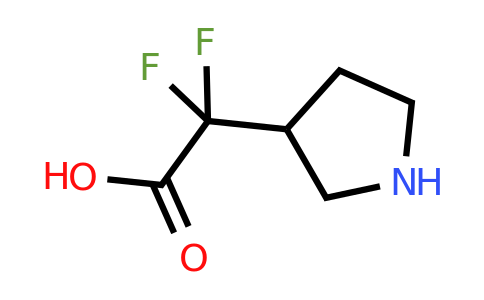 CAS 1780802-00-7 | 2,2-difluoro-2-(pyrrolidin-3-yl)acetic acid
