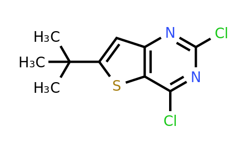 CAS 1780807-32-0 | 6-tert-butyl-2,4-dichlorothieno[3,2-d]pyrimidine