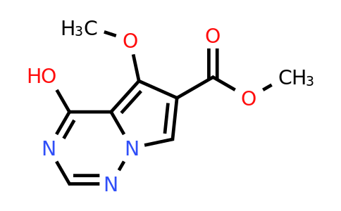 CAS 1780849-11-7 | methyl 4-hydroxy-5-methoxypyrrolo[2,1-f][1,2,4]triazine-6-carboxylate