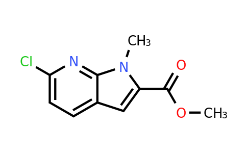 CAS 1780871-56-8 | methyl 6-chloro-1-methyl-pyrrolo[2,3-b]pyridine-2-carboxylate