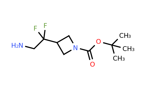 CAS 1780909-44-5 | tert-butyl 3-(2-amino-1,1-difluoroethyl)azetidine-1-carboxylate