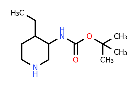 CAS 1780943-71-6 | tert-butyl N-(4-ethyl-3-piperidyl)carbamate