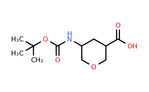 CAS 1781011-37-7 | 5-{[(tert-butoxy)carbonyl]amino}oxane-3-carboxylic acid
