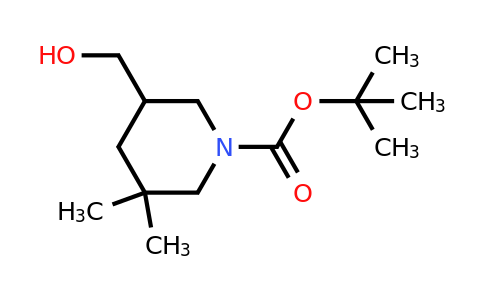 CAS 1781046-65-8 | tert-butyl 5-(hydroxymethyl)-3,3-dimethyl-piperidine-1-carboxylate