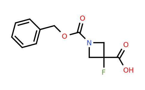 CAS 1781046-72-7 | 1-[(benzyloxy)carbonyl]-3-fluoroazetidine-3-carboxylic acid