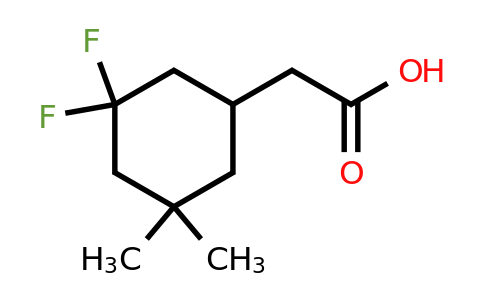 CAS 1781057-81-5 | 2-(3,3-difluoro-5,5-dimethylcyclohexyl)acetic acid