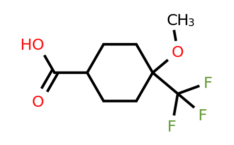 CAS 1781102-64-4 | 4-methoxy-4-(trifluoromethyl)cyclohexane-1-carboxylic acid