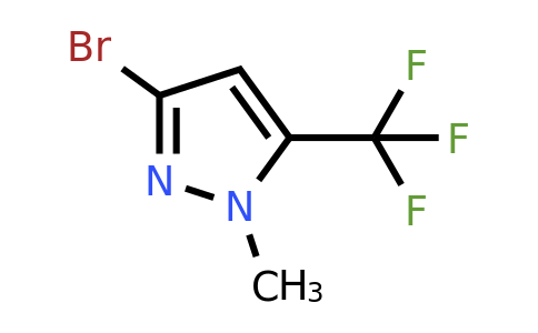 CAS 1781113-39-0 | 3-bromo-1-methyl-5-(trifluoromethyl)-1H-pyrazole