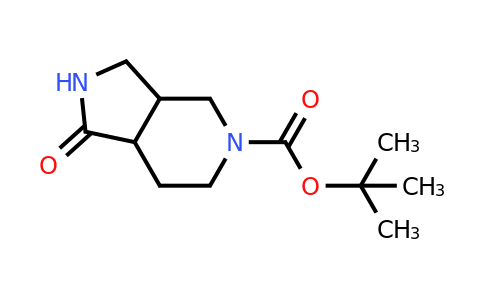 CAS 1781135-05-4 | tert-butyl 1-oxo-3,3a,4,6,7,7a-hexahydro-2H-pyrrolo[3,4-c]pyridine-5-carboxylate