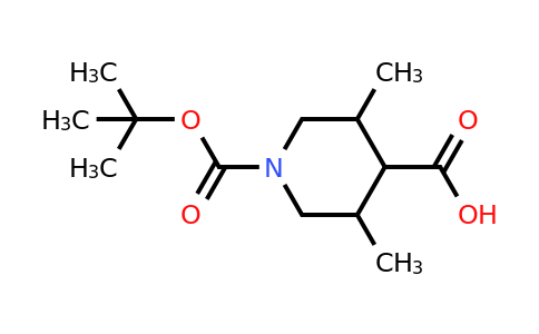 CAS 1781196-72-2 | 1-[(tert-butoxy)carbonyl]-3,5-dimethylpiperidine-4-carboxylic acid