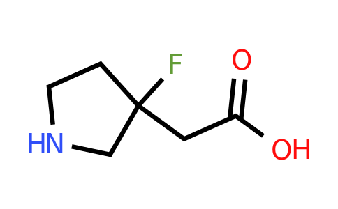 CAS 1781297-14-0 | 2-(3-fluoropyrrolidin-3-yl)acetic acid