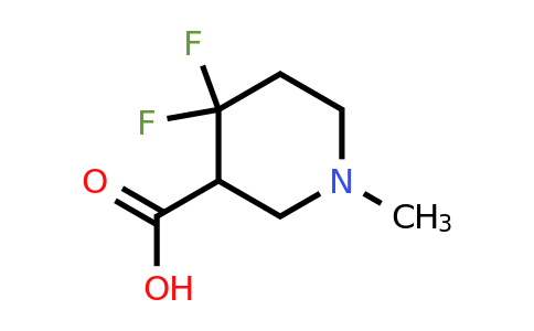 CAS 1781315-22-7 | 4,4-difluoro-1-methylpiperidine-3-carboxylic acid