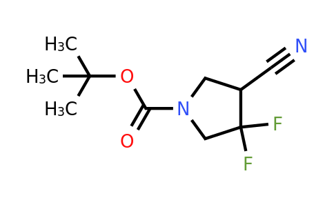 CAS 1781329-92-7 | tert-butyl 4-cyano-3,3-difluoropyrrolidine-1-carboxylate