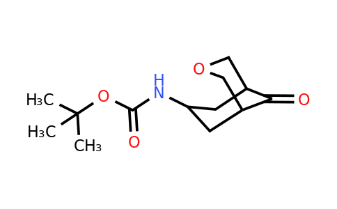 CAS 1781343-19-8 | tert-butyl N-(9-oxo-3-oxabicyclo[3.3.1]nonan-7-yl)carbamate
