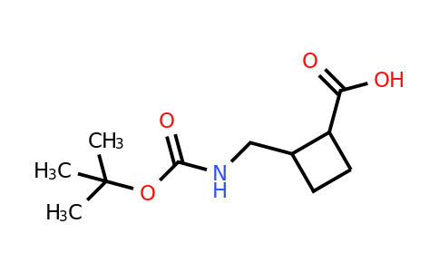 CAS 1781354-59-3 | 2-[(tert-butoxycarbonylamino)methyl]cyclobutanecarboxylic acid