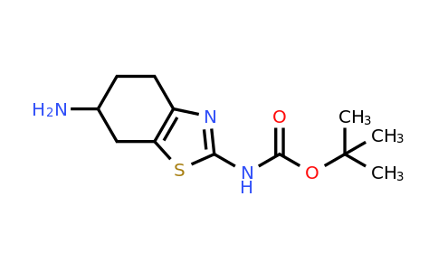 CAS 1781357-63-8 | tert-Butyl (6-amino-4,5,6,7-tetrahydrobenzo[d]thiazol-2-yl)carbamate