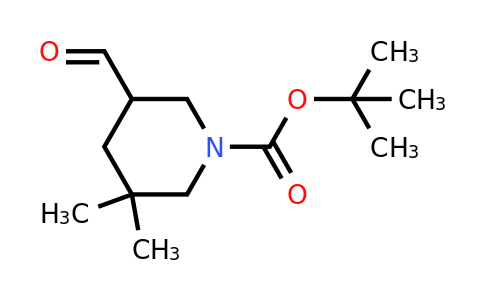 CAS 1781376-39-3 | tert-butyl 5-formyl-3,3-dimethyl-piperidine-1-carboxylate
