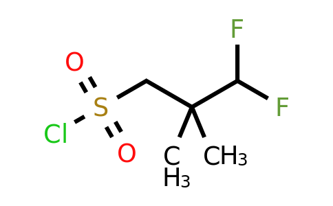 CAS 1781448-62-1 | 3,3-difluoro-2,2-dimethylpropane-1-sulfonyl chloride