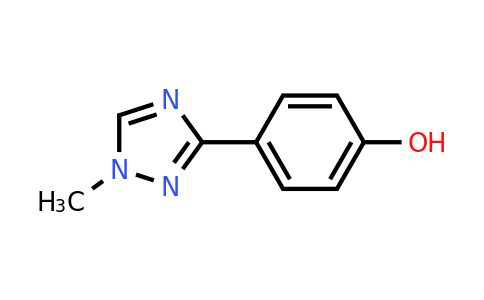CAS 1781483-43-9 | 4-(1-methyl-1H-1,2,4-triazol-3-yl)phenol