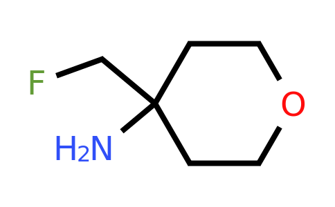 CAS 1781543-98-3 | 4-(fluoromethyl)tetrahydropyran-4-amine