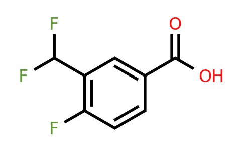 CAS 1781570-25-9 | 3-(Difluoromethyl)-4-fluorobenzoic acid